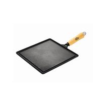 Chapa bifeira lisa qd cabo madeira