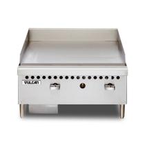 Chapa Bifeteira a Gás GLP Vulcan VCRG24 Profissional Inox 25,4mm 2 Queimadores