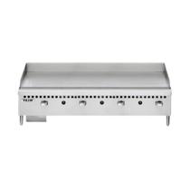 Chapa Bifeteira a Gás GLP Vulcan VCRG48 Profissional Inox 25,4mm 4 Queimadores