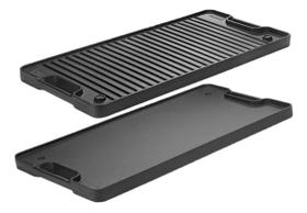 Chapa Bifeteira Alça Ferro Fundido Double Beef Fundição Santana