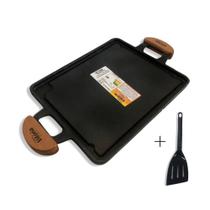 Chapa Bifeteira Antiaderente Fogão Churrasqueira Alumínio Chapa Bifeteira Antiaderente Fogão Churrasqueira Alumínio