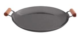Chapa Bifeteira De Ferro Disco Arado 14" 36cm Com Borda Paella