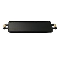 Chapa Bifeteira Dupla Face 2 Alcas 44x26x2cm Ferro Cozimento Uniforme para Churrasco Santana Chapa Bifeteira Dupla Face 2 Alcas 44x26x2cm Ferro Cozimento Uniforme para Churrasco Santana