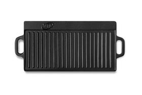 Chapa Bifeteira Dupla Face Ferro Fundido 50 X 25 Cm Mta