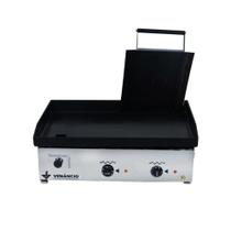 Chapa Bifeteira Elétrica Inox 65cm C/prensa Ce65p Venâncio 220v 220v Chapa Bifeteira Elétrica Inox 65cm C/prensa Ce65p Venâncio 220v 220v