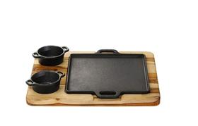 Chapa Bifeteira Ferro Com Molheira e Suporte de Madeira Santana- Postagem Rápida Chapa Bifeteira Ferro Com Molheira e Suporte de Madeira Santana- Postagem Rápida