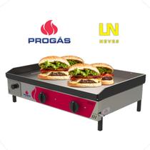 Chapa bifeteira industrial a gás Style Progás PR 800G