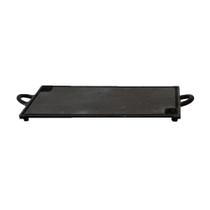 Chapa Bifeteira Lisa 1507-FSC de Ferro Fundido com Alça 30x50cm Fundição São Cristóvão