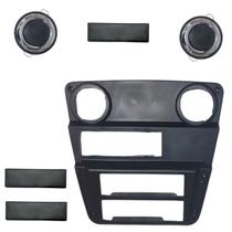 Chapa central painel preto volare w8 w9 fly dw9 completa