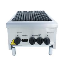 Chapa Charbroiler Americana Grill Inox Gás 45 cm CGG45 - Venâncio