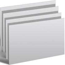 Chapa de aço Hicarer laminada a frio calibre 18 com 1,2 mm de espessura (30x40cm)