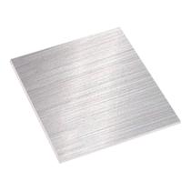 Chapa de aço inoxidável Tynulox 304 1,5 mm de espessura 20,4 x 20,4 cm Chapa de aço inoxidável Tynulox 304 1,5 mm de espessura 20,4 x 20,4 cm