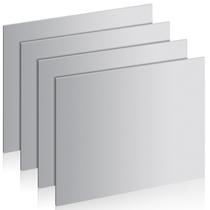 Chapa de aço WENHUALI, calibre 16, laminada a frio, 30 x 20 cm, 4 unidades Chapa de aço WENHUALI, calibre 16, laminada a frio, 30 x 20 cm, 4 unidades