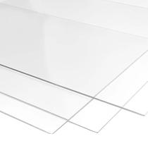 Chapa de acrílico transparente 3mm, 20x20cm