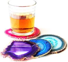 Chapa De Ágata SORTIDAS (8 A 10 Cm) - 4 Pçs