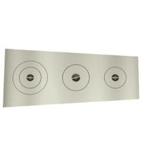 Chapa de fogão a lenha de ferro fundido Campanha 96