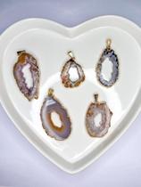 Chapa de geodo com banho