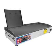 Chapa de hambúrguer elétrica 70X30 cp economica