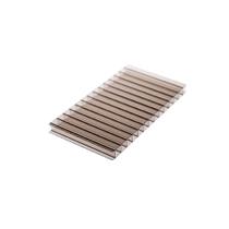 Chapa de Policarbonato Alveolar Bronze 4mm - 1,05m x 3,00m - Importado