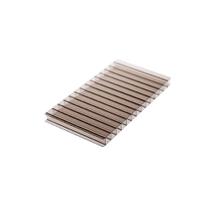 Chapa de Policarbonato Alveolar Bronze 4mm - 2,10m x 6,00m Chapa de Policarbonato Alveolar Bronze 4mm - 2,10m x 6,00m
