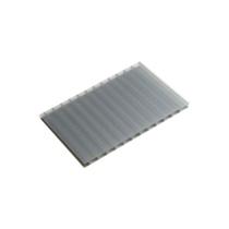 Chapa de Policarbonato Alveolar Cinza Refletivo 6mm - 2,10m x 3,00m - Polygal