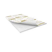 Chapa de Policarbonato Alveolar Cristal 6mm - 1,05m x 6,00m - Smart