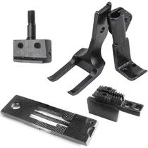 Chapa Dente Calcador Bitola Transporte Triplo 2 Agulhas 1/4 6mm Chapa Dente Calcador Bitola Transporte Triplo 2 Agulhas 1/4 6mm