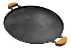 Chapa Disco Alumínio Fundido Antiaderente 40 Cm Espatula Chapa Disco Alumínio Fundido Antiaderente 40 Cm Espatula