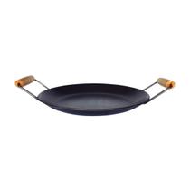 Chapa Disco Arado Aço Carbono Bifeteira Alça Madeira 50cm Chapa Disco Arado Aço Carbono Bifeteira Alça Madeira 50cm