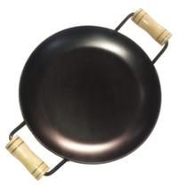 Chapa Disco Arado Chapa de Aço Alça Madeira 27cm