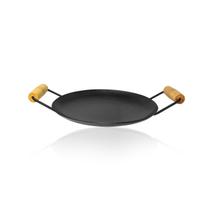 Chapa Disco de Arado Redondo Lisa de 28 Cm de Aço Para Bife Mk