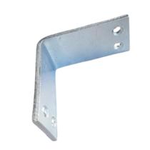 Chapa dobrada 100x100 comp.50 esp.6,35mm zincada