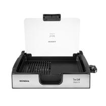 Chapa Due Grill Premium Mondial Preto e Inox 1270W G-10 Chapa Due Grill Premium Mondial Preto e Inox 1270W G-10
