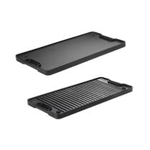 Chapa Dupla Face Retangular de Ferro Panela Mineira 50x25cm