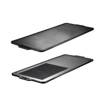 Chapa Dupla Face Retangular de Ferro Panela Mineira 90x42cm