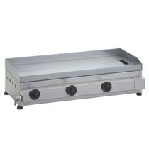 Chapa Edanca Inox 80x40 3 Queimadores Gás Profissional