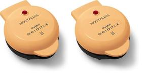 Chapa Elétrica Antiaderente Nostalgia MyMini Personal - Laranja