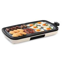 Chapa Elétrica DASH Everyday Ceramic 20 em 1500W - Creme Chapa Elétrica DASH Everyday Ceramic 20 em 1500W - Creme