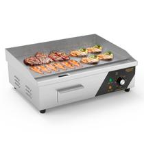 Chapa Elétrica ROVSUN 54 cm Aço Inoxidável 1500W 110V