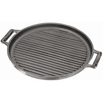 Chapa estriada redonda 37cm ferro fundido Panela Mineira