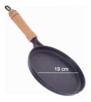 Chapa Frigideira Para Tapioca Tapioqueira Ferro Fundido 19cm - Aluferro
