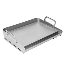 Chapa GANGSHELO 43 x 33 cm em Aço Inoxidável, Encaixe Universal
