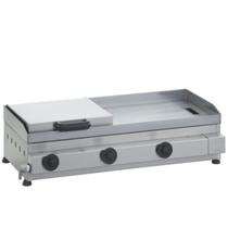 Chapa Gás Profissional Edanca Inox Com Prensa 80x40 Chapa Gás Profissional Edanca Inox Com Prensa 80x40