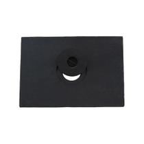 Chapa Gaúcha de Ferro Fundido Fogão a Lenha 1 Furo 30x54cm Preta