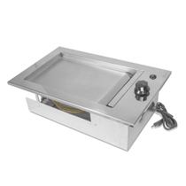 Chapa Gourmet de Embutir 32X50 a Gás em Aço Inox - JX Metais