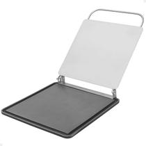 Chapa Gourmet Em Ferro Fundido Com Prensa 30x30 Cm Guindani