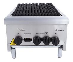 Chapa Grelha Char Broiler À Gás 3 Queimadores Cgg45 Venâncio