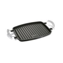 Chapa Grill de Ferro Alça em Espiral 31x25 Fumil Chapa Grill de Ferro Alça em Espiral 31x25 Fumil