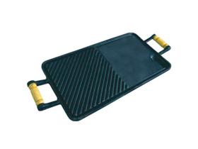 Chapa Lisa/frisada de Ferro Fundido - Medidas 25x45cm Chapa Lisa/frisada de Ferro Fundido - Medidas 25x45cm