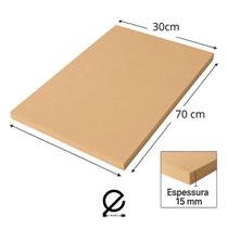 Chapa Madeira Prateleira MDF Crú 15mm 100x30 cm Chapa Madeira Prateleira MDF Crú 15mm 100x30 cm